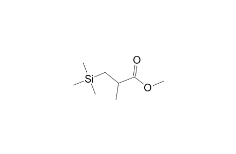 Propanoic acid, 2-methyl-3-(trimethylsilyl)-, methyl ester