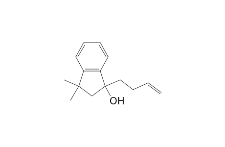 1-(But-3-enyl)-3,3-dimethylindan-1-ol