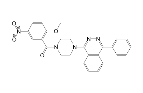 1-[4-(2-methoxy-5-nitrobenzoyl)-1-piperazinyl]-4-phenylphthalazine