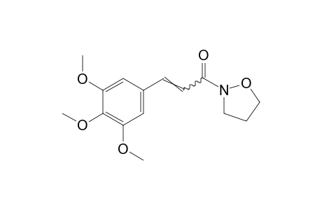 2-(3,4,5-trimethoxycinnamoyl)isoxazolidine