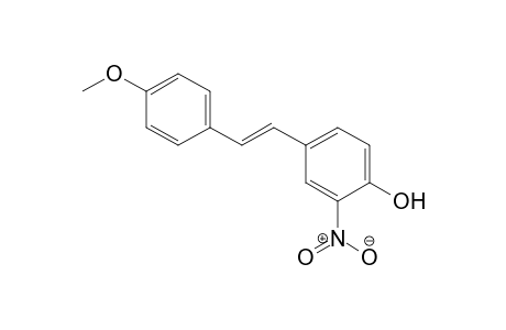 Phenol, 4-[2-(4-methoxyphenyl)ethenyl]-2-nitro-
