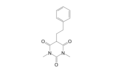 1,3-DIMETHYL-5-PHENETHYL-2,4,6-(1H,3H,5H)-PYRIMIDINETRIONE