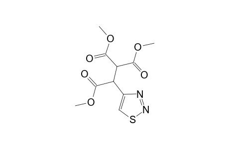 4-[1',2',2'-tris(Methoxycarbonyl)ethyl]-1,2,3-thiadiazole