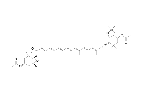 Fucoxanthin 3-acetate-5'-trimethylsilyl ether