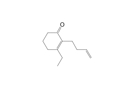 2-Cyclohexen-1-one, 2-(3-butenyl)-3-ethyl-