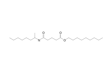 Glutaric acid, monoamide, N-(2-octyl)-, nonyl ester