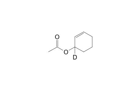 1-Deuterio-2-cyclohexenyl acetate