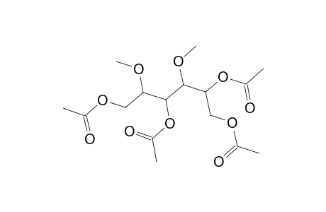 1,2,4,6-Tetra-O-acetyl-3,5-di-O-methylhexitol
