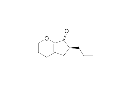 (S)-6-Propyl-3,4,5,6-tetrahydrocyclopenta[b]pyran-7(2H)-one