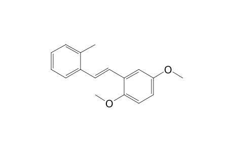 1,4-Dimethoxy-2-[(E)-2-(2-methylphenyl)ethenyl]benzene