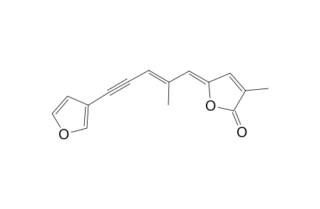 (5Z)-5-[(E)-5-(3-furanyl)-2-methylpent-2-en-4-ynylidene]-3-methyl-2-furanone