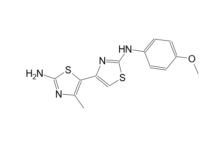 N2-(4-methoxyphenyl)-4'-methyl-[4,5'-bithiazole]-2,2'-diamine