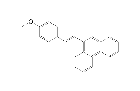 (E)-9-(4-methoxystyryl)phenanthrene