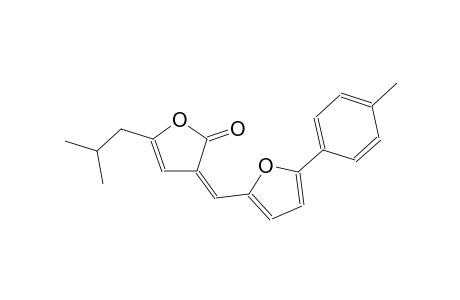 (3Z)-5-isobutyl-3-{[5-(4-methylphenyl)-2-furyl]methylene}-2(3H)-furanone