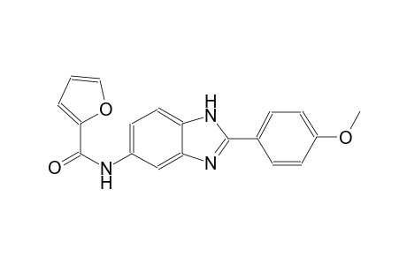 N-[2-(4-methoxyphenyl)-1H-benzimidazol-5-yl]-2-furamide