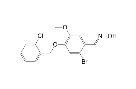 2-bromo-4-[(2-chlorobenzyl)oxy]-5-methoxybenzaldehyde oxime