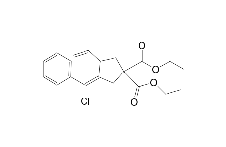 1,1-bis(Ethoxycarbonyl)-3-ethenyl-4-(1'-chlorobenzylidene)cyclopentane