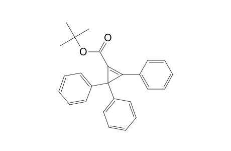 1-Cyclopropene-1-carboxylic acid, 2,3,3-triphenyl-, 1,1-dimethylethyl ester