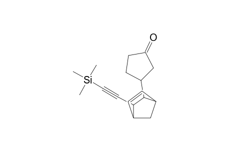 3-[6'-[(Trimethylsilyl)ethynyl]bicyclo[2.2.1]hepten-5'-yl]cyclopentanone