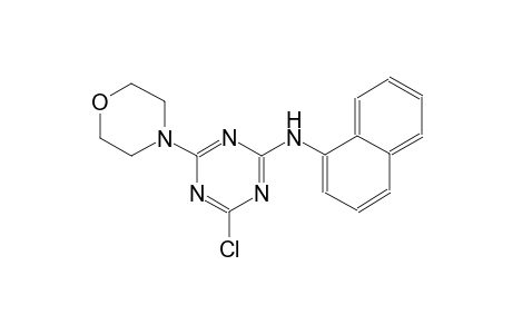 1,3,5-triazin-2-amine, 4-chloro-6-(4-morpholinyl)-N-(1-naphthalenyl)-