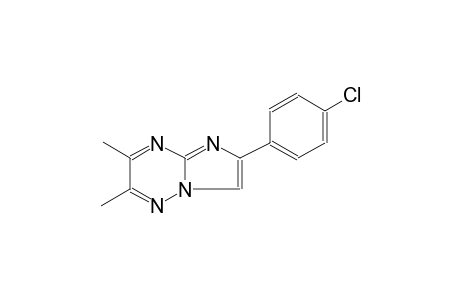 6-(4-Chlorophenyl)-2,3-dimethylimidazo[1,2-b][1,2,4]triazine