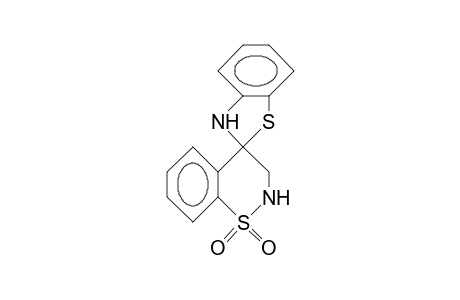 2',3,3',4-Tetrahydro-spiro(2H-benzothiazine-4,2'-benzothiazol) 1,1-dioxide