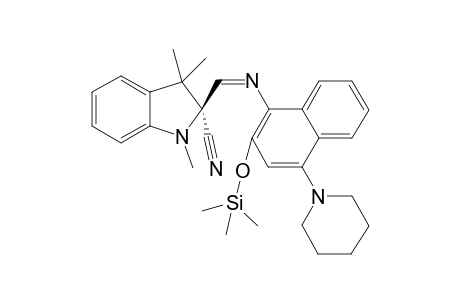 1,3,3-Trimethylspiro[indoline-2,3'-6'-piperidyl-[3H]naphtho[2,1-b][1,4]oxazine trimethylsilylcyano adduct