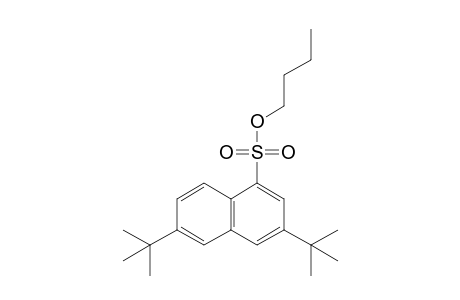 3,6-di-tert-butyl-1-naphthalenesulfonic acid, butyl ester