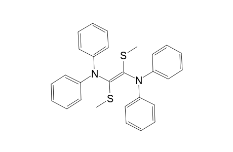 (E)-1,2-bis(methylsulfanyl)-N,N,N',N'-tetraphenyl-ethene-1,2-diamine