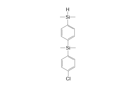 1-(p-Chlorophenyl)-1,1'-p-phenylenebis[dimethylsilane]