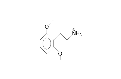 2,6-Dimethoxy-phenethylamine cation