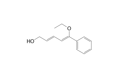 5-Ethoxy-5-phenyl-2,4-pentadien-1-ol