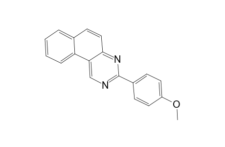 3-(4-Methoxyphenyl)benzo(f)quinazoline