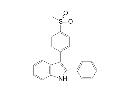 3-(4-(methylsulfonyl)phenyl)-2-p-tolyl-1H-indole