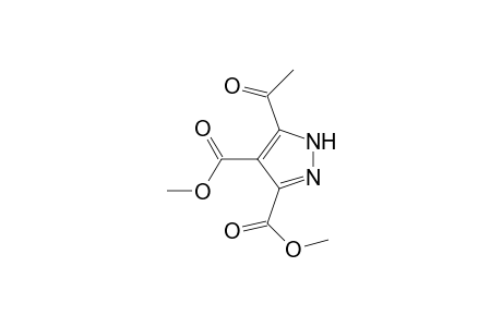 1H-Pyrazole-3,4-dicarboxylic acid, 5-acetyl-, dimethyl ester