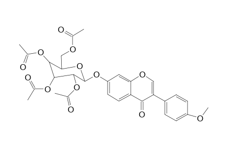 7-O-.beta.-D-Acetylglucoside-methoxyisoflavone