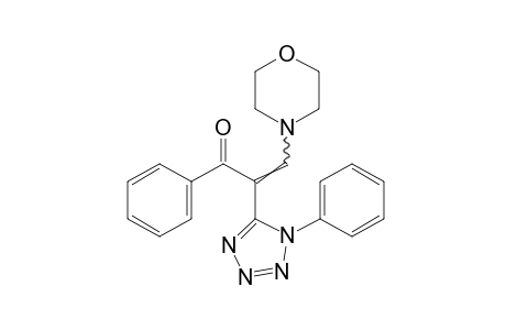 3-morpholino-2-(1-phenyl-1H-tetrazol-5-yl)acrylophenone