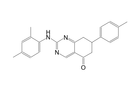 2-(2,4-dimethylanilino)-7-(4-methylphenyl)-7,8-dihydro-5(6H)-quinazolinone
