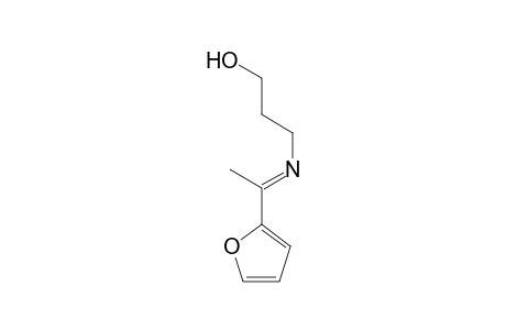 3-{[1-(2-Furyl)ethylidene]amino}propan-1-ol