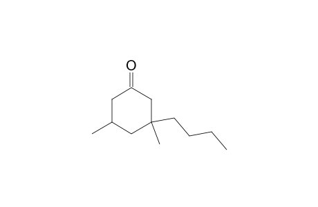 3-Butyl-3,5-dimethylcyclohexanone