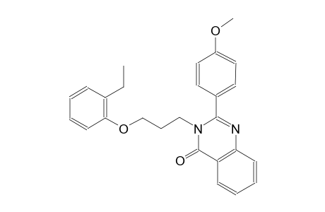 3-[3-(2-ethylphenoxy)propyl]-2-(4-methoxyphenyl)-4(3H)-quinazolinone