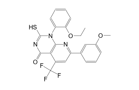 pyrido[2,3-d]pyrimidin-4(1H)-one, 1-(2-ethoxyphenyl)-2-mercapto-7-(3-methoxyphenyl)-5-(trifluoromethyl)-
