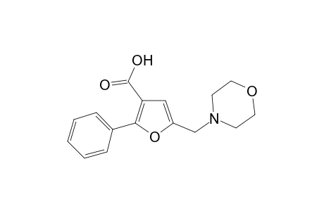 5-(4-Morpholinylmethyl)-2-phenyl-3-furoic acid