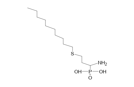 3-DECYLTHIO-1-AMINOPROPYLPHOSPHONIC ACID