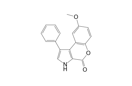 1-Phenyl-8-methoxychromeno[3,4-b]pyrrole-4(3H)-one