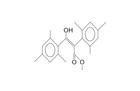 3-Hydroxy-2,3-dimesityl-E-acrylic acid, methyl ester