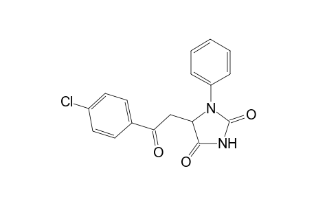 5-(2-(4-Chlorophenyl)-2-oxoethyl)-1-phenylimidazolidine-2,4-dione