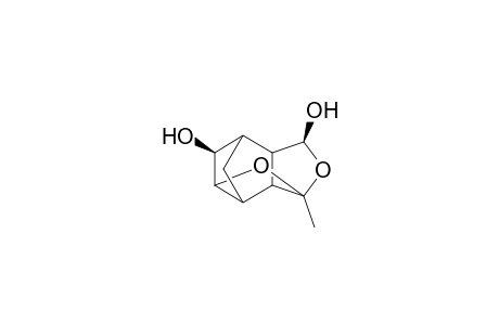 5-Methyl-3.beta.,9.beta.-dihydroxy-4,11-dioxatetracyclo[5.2.1.1(5,8).0(2,6)]undecane
