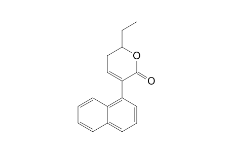 2-Ethyl-5-(1-naphthalenyl)-2,3-dihydropyran-6-one