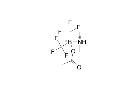 Acetic acid, [dimethylammoniobis(trifluoromethyl)borata ester